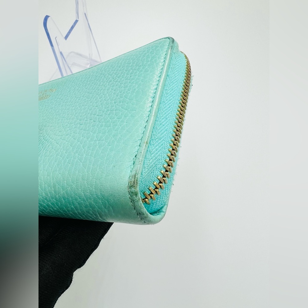 Gucci Bamboo Tassel Swing Leather Zip Around Long Wallet - Picture 6 of 11